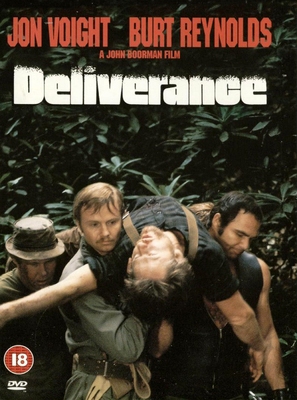 Deliverance - British DVD movie cover (thumbnail)