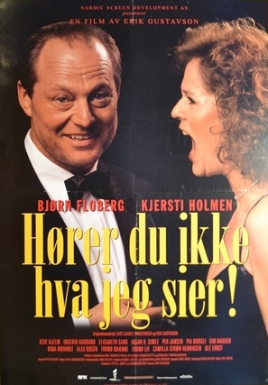 H&oslash;rer du ikke hva jeg sier! - Norwegian Movie Poster (thumbnail)