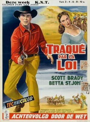 The Law vs. Billy the Kid - Belgian Movie Poster (thumbnail)