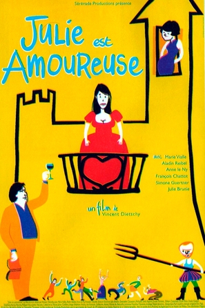 Julie est amoureuse - French Movie Poster (thumbnail)