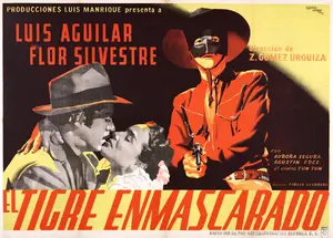 El tigre enmascarado Poster