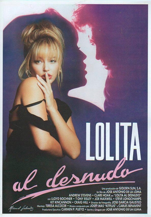 Lolita al desnudo - Spanish Movie Poster (thumbnail)