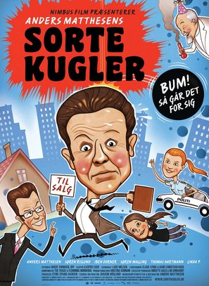 Sorte kugler - Danish Movie Poster (thumbnail)