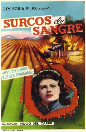 Surcos de sangre - Spanish Movie Poster (thumbnail)