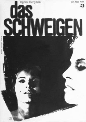 Tystnaden - German Movie Poster (thumbnail)