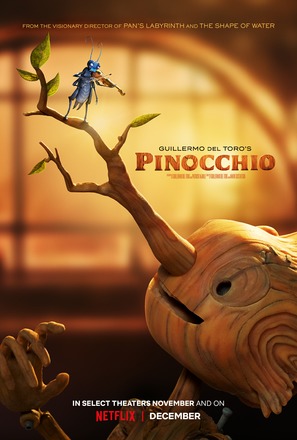 Guillermo del Toro&#039;s Pinocchio - Movie Poster (thumbnail)