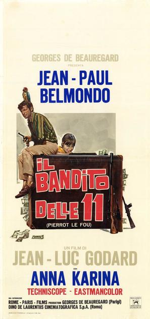 Pierrot le fou - Italian Movie Poster (thumbnail)