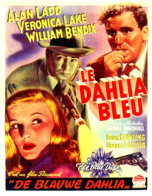 The Blue Dahlia - Belgian Movie Poster (thumbnail)