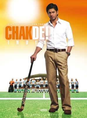 Chak De India - German Movie Poster (thumbnail)