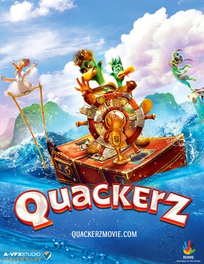 Quackerz - Russian Movie Poster (thumbnail)