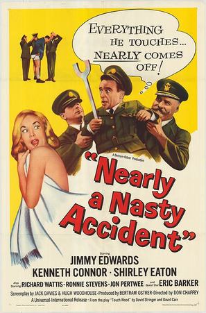 Nearly a Nasty Accident - British Movie Poster (thumbnail)