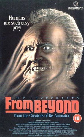 From Beyond - British VHS movie cover (thumbnail)