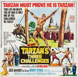 Tarzan&#039;s Three Challenges - Movie Poster (thumbnail)