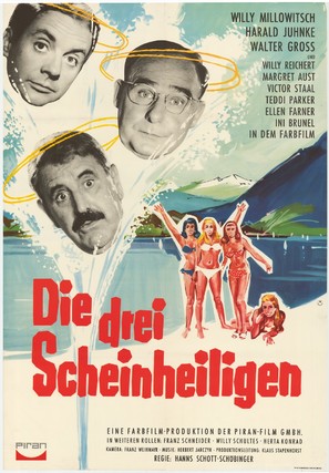 Die drei Scheinheiligen - German Movie Poster (thumbnail)