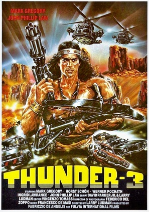 Thunder III - German Movie Poster (thumbnail)