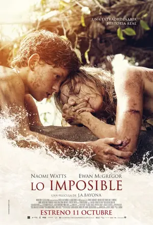 Lo imposible - Spanish Movie Poster (thumbnail)