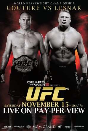 UFC 91: Couture vs. Lesnar - Movie Poster (thumbnail)