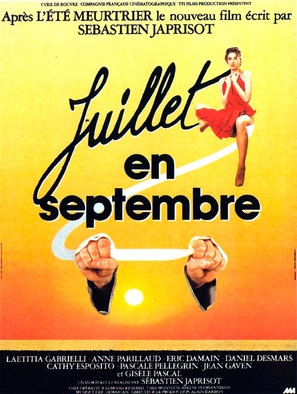 Juillet en septembre - French Movie Poster (thumbnail)