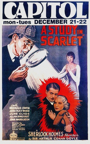 A Study in Scarlet - Movie Poster (thumbnail)