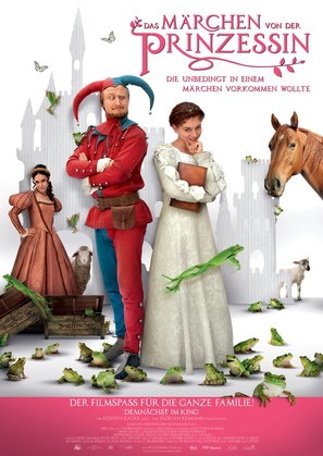 Das M&auml;rchen von der Prinzessin die unbedingt in einem M&auml;rchen vorkommen wollte - German Movie Poster (thumbnail)