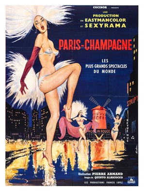 Paris champagne - French Movie Poster (thumbnail)
