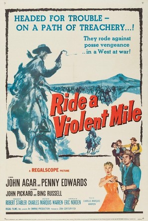 Ride a Violent Mile - Movie Poster (thumbnail)