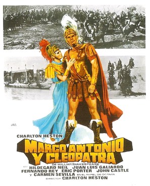 Antony and Cleopatra - Spanish Movie Poster (thumbnail)