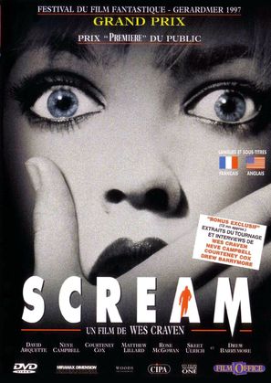 Scream - French DVD movie cover (thumbnail)