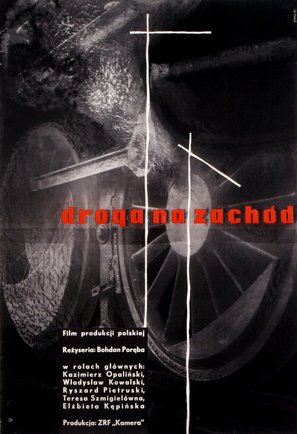 Droga na zach&oacute;d - Polish Movie Poster (thumbnail)