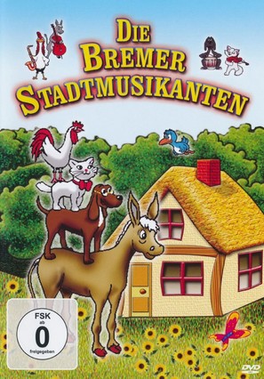 Die Bremer Stadtmusikanten - German DVD movie cover (thumbnail)