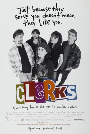 Clerks. - Movie Poster (thumbnail)