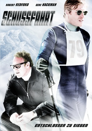 Downhill Racer - German DVD movie cover (thumbnail)