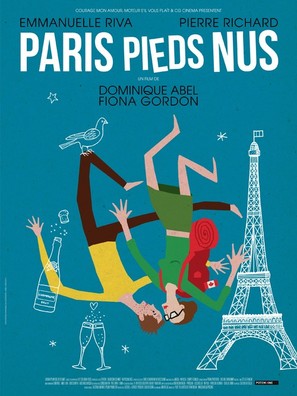 Paris pieds nus - French Movie Poster (thumbnail)