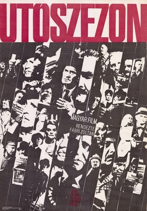 Ut&oacute;szezon - Hungarian Movie Poster (thumbnail)