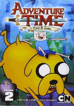 &quot;Adventure Time with Finn and Jake&quot; - Italian DVD movie cover (thumbnail)