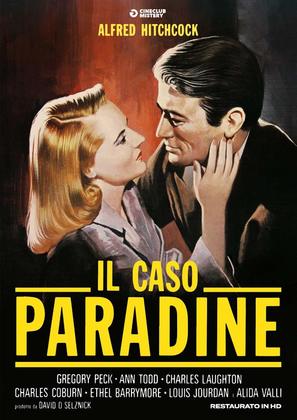 The Paradine Case - Italian Movie Poster (thumbnail)