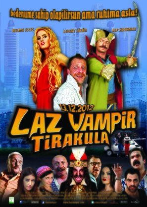 Laz Vampir Tirakula - Turkish Movie Poster (thumbnail)