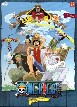 One piece: Nejimaki shima no b&ocirc;ken - German DVD movie cover (thumbnail)