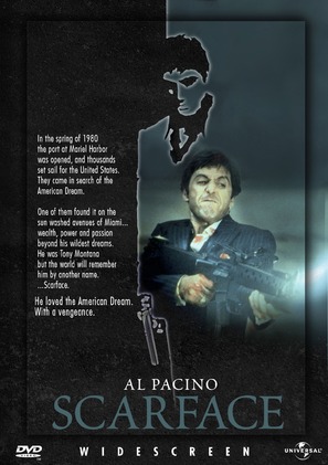 Scarface - DVD movie cover (thumbnail)