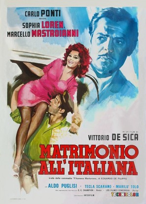 Matrimonio all&#039;italiana - Italian Movie Poster (thumbnail)