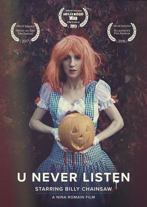 U Never Listen - British Movie Poster (thumbnail)