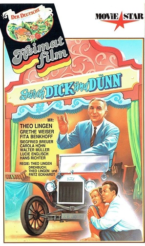 Durch dick und d&uuml;nn - German VHS movie cover (thumbnail)