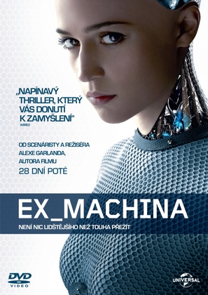 Ex Machina - Czech DVD movie cover (thumbnail)