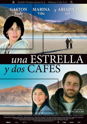 Una estrella y dos caf&eacute;s - Argentinian Movie Poster (thumbnail)
