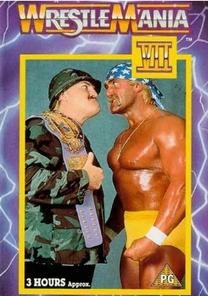 WrestleMania VII - British DVD movie cover (thumbnail)