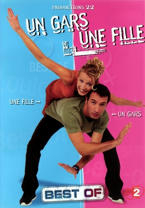 &quot;Un gars, une fille&quot; - French DVD movie cover (thumbnail)