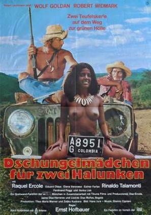Dschungelm&auml;dchen f&uuml;r zwei Halunken - German Movie Poster (thumbnail)