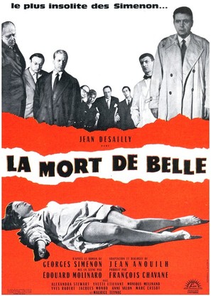La mort de Belle - French Movie Poster (thumbnail)