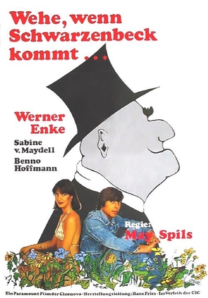 Wehe, wenn Schwarzenbeck kommt - German Movie Poster (thumbnail)