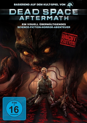 Dead Space: Aftermath - German DVD movie cover (thumbnail)